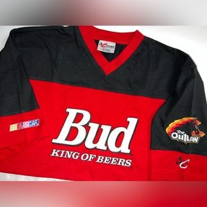 Vintage “Bud” BIG LOGO/ Nascar Budweiser Heavy Short Sleeve T-Shirt